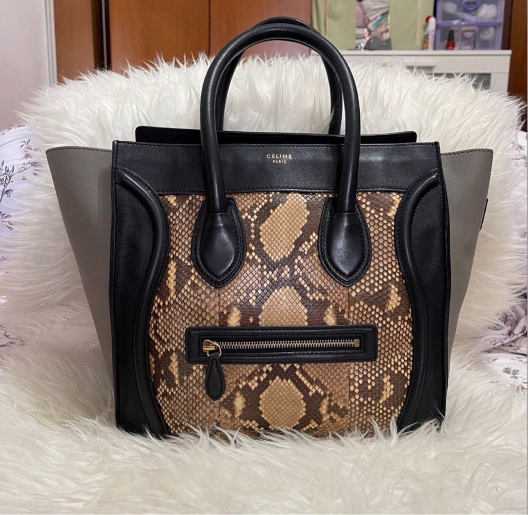 Python on sale celine bag