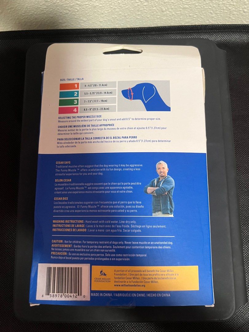 Cesar millan funny muzzle clearance