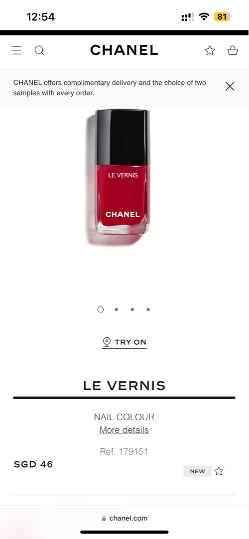 Chanel LE VERNIS Nail Polish 151 Pirate, Beauty & Personal Care, Hands &  Nails on Carousell