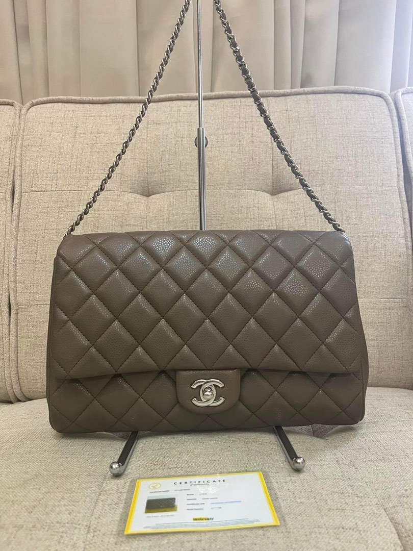 Chanel Timeless Clutch Chain Caviar SHW, Luxury, Bags & Wallets on Carousell