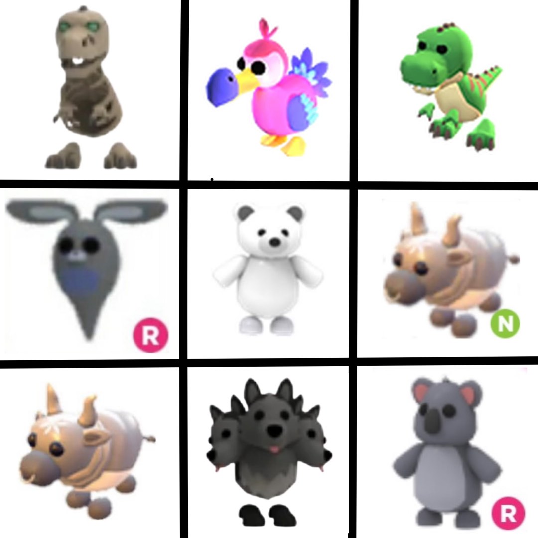 *CHEAP* Adopt Me Pets WTS (Legendaries, Ultra Rares and Rares) [Roblox