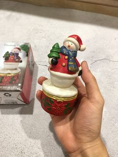 Christmas Snowman Box
