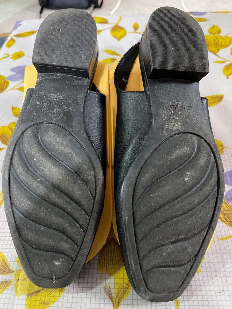 Clarks open hotsell back shoes