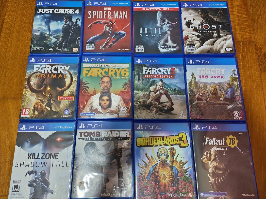 Clearance Pre loved PS4 Games Video Gaming Video Games