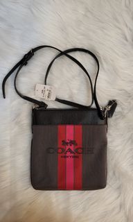 COACH®  Mini Nolita Bag Charm With Heart Cherry Print