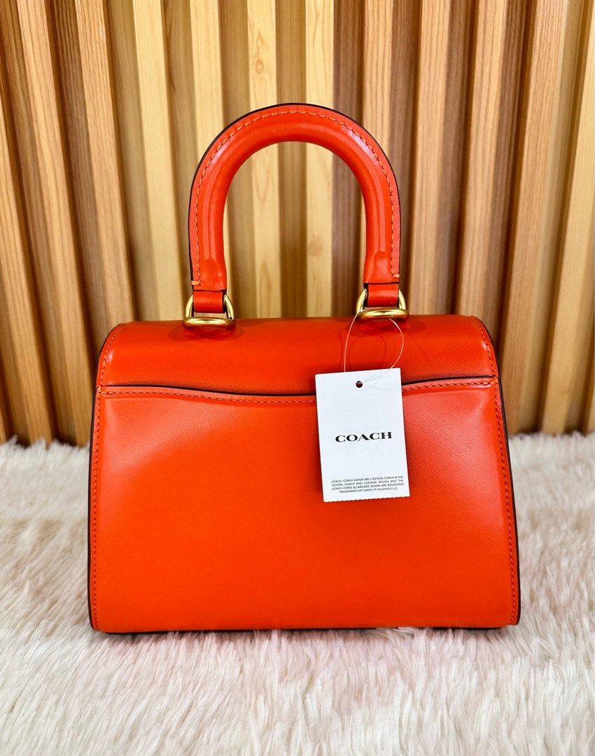 Coach Sammy Top Handle 21 (Category: Luxury Bags & Wallets) located in Mandaluyong City. Submitted by shop_0n_the_spot (Listing ID 1262632235, Image 3). Description: 💯% GUARANTEED ORIGINAL & BRAND NEW. ✅ Brand New with Tag, Carecard ✅ Polyplastic ✅ Paper bag (if only available) ▪️We shall not be held responsible/liable for any lost/damage/delay due to courier negligence. ▪️All joy miners will no longer be entertained in the future. ▪️If in DOUBT