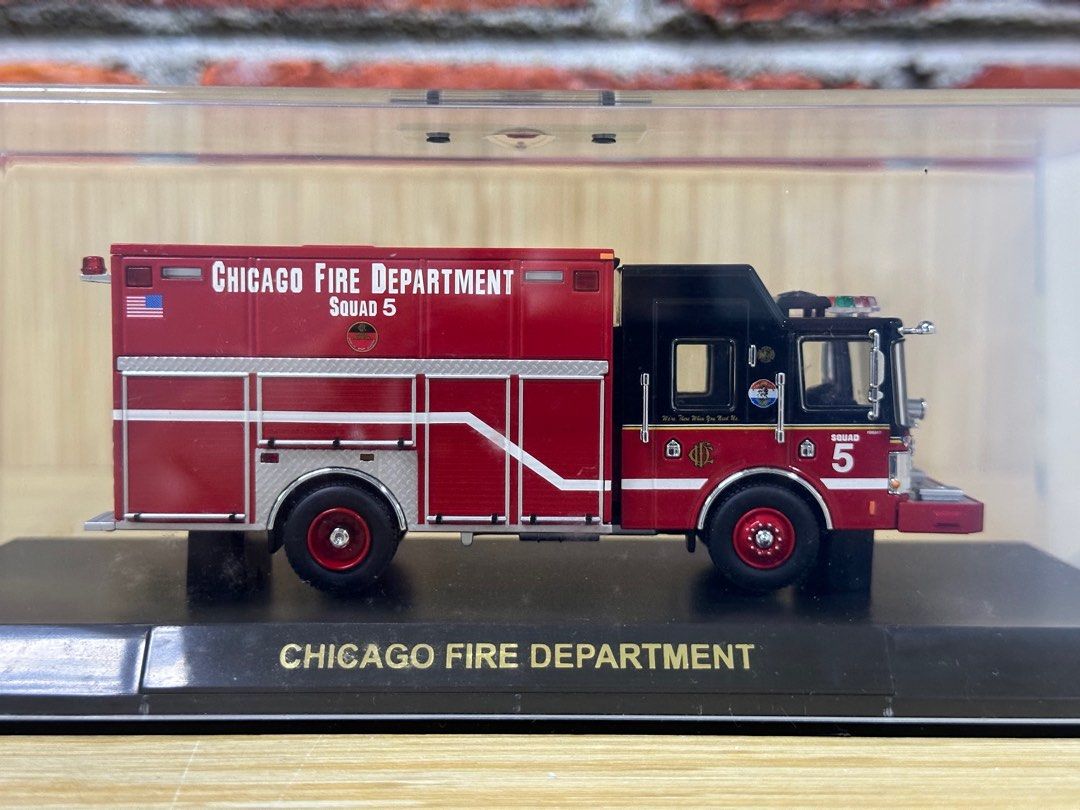 CODE3　消防署　バックドラフト　完成品　1/64 CODE3 シカゴ消防局 Engine17(バックドラフトモデル)