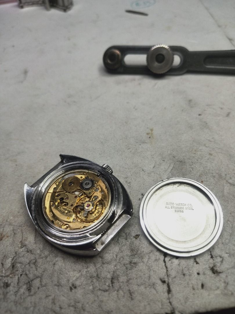 Rado discount watch movement