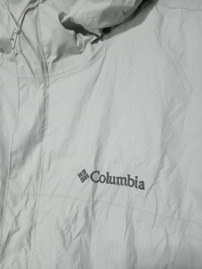 Columbia clearance windbreaker white
