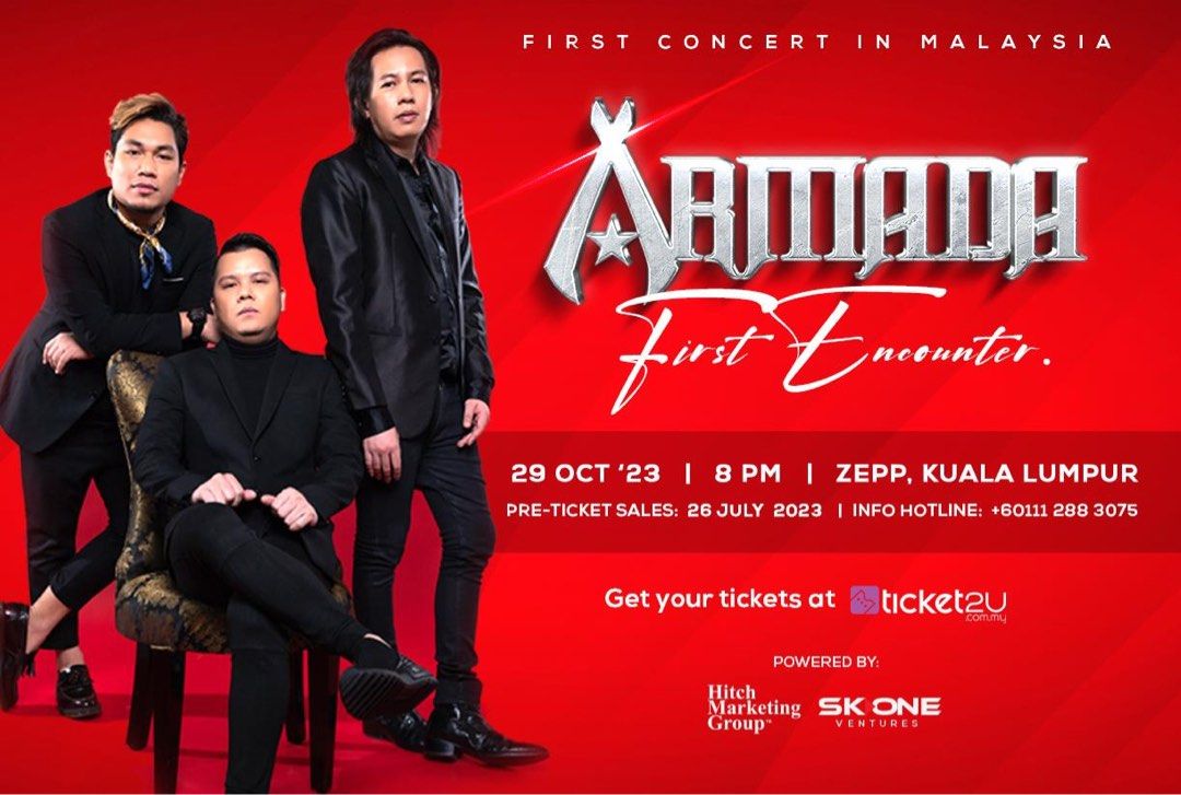 Concert Armada Zepp KL, Tickets & Vouchers, Event Tickets on Carousell