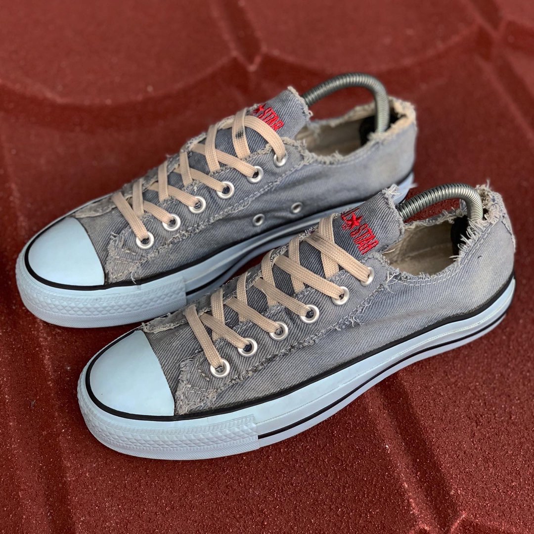 Converse CT Ox denim Fesyen Pria Sepatu Sneakers di Carousell
