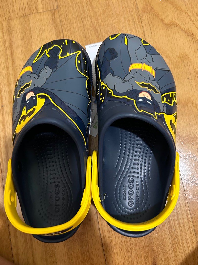 CROCS Batman clogs size J3