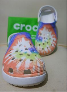 Crocs Classic Platform Tie Dye