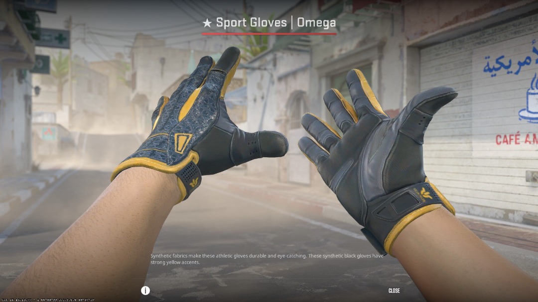 Sport gloves omega cheap