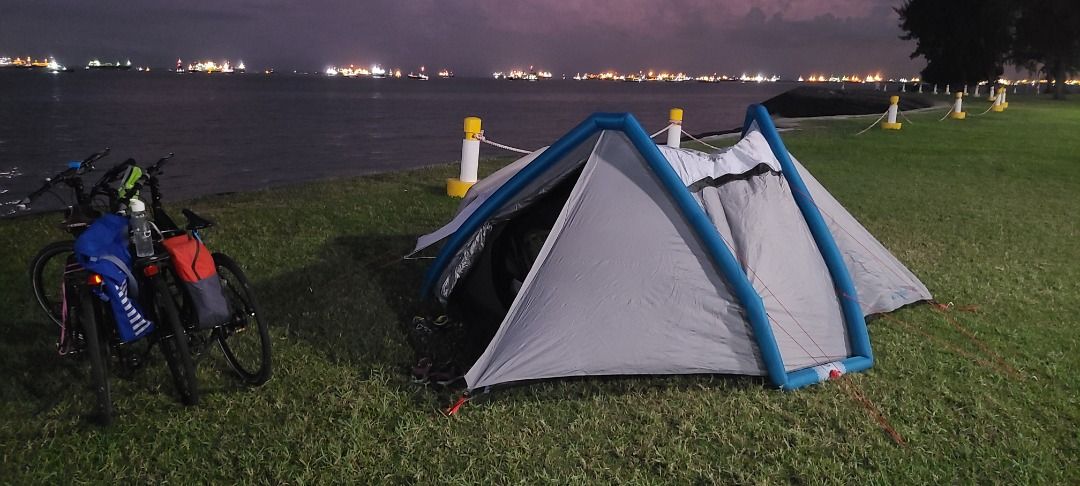 Decathlon AIR SECONDS 3 XL FRESH AND BLACK 3 MAN CAMPING TENT