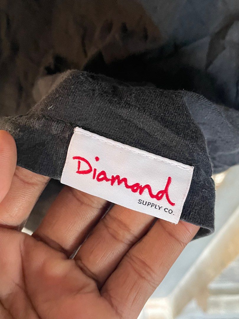 Diamond top label clothing