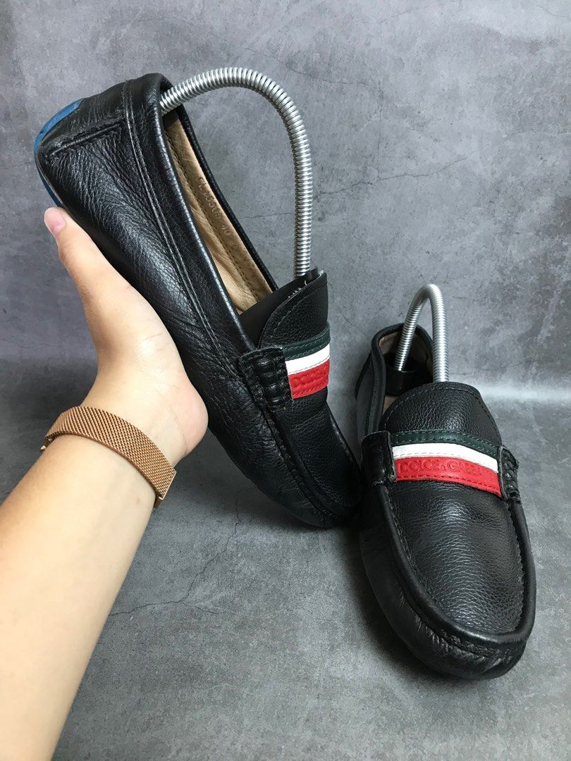DOLCE GABBANA LOAFERS MEN EUR40 Luxury Sneakers Footwear