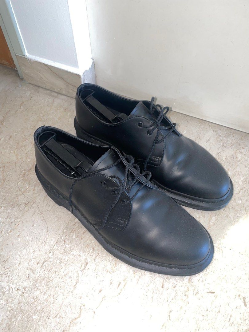 Dr martens 1461 Mono Smooth Leather Oxford Shoes Men s Fashion
