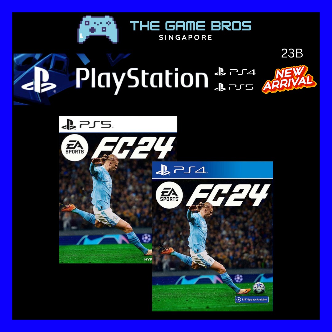 NEW PS4 EA Sports FC 24 FIFA 24 2024 (HK, English/ Chinese), fifa 24