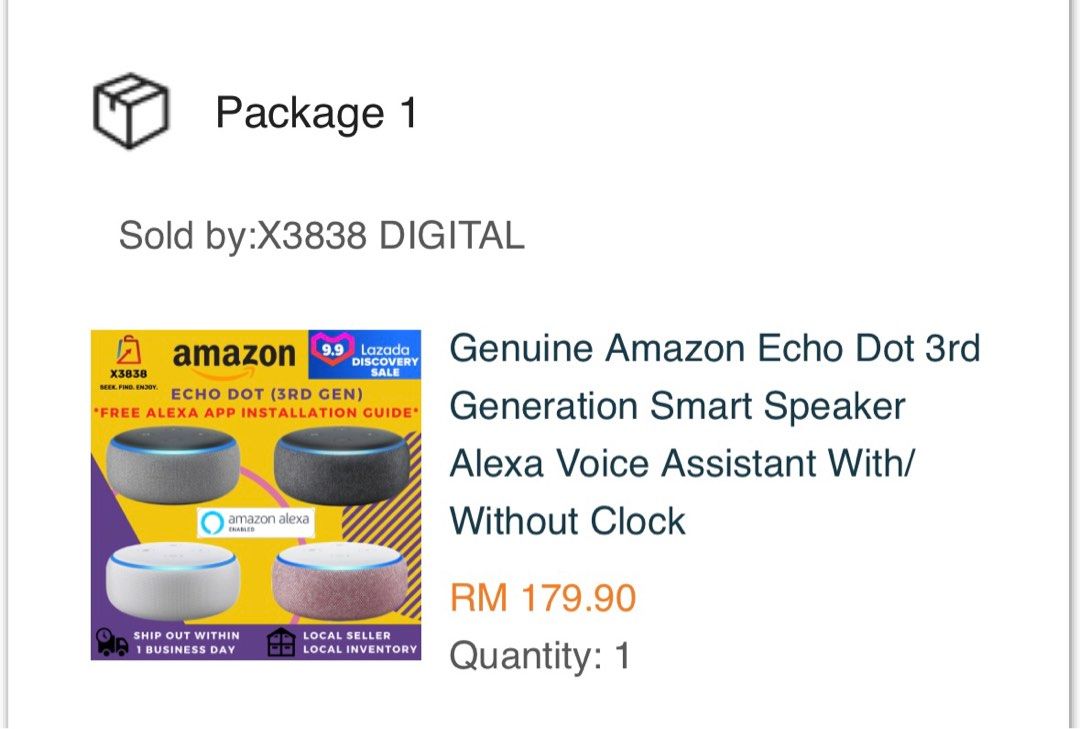 Alexa shop voice coupon