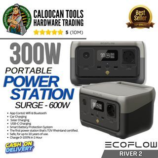 ECOFLOW 4-Way Charging Inverter Portable Power Station 300W - RIVER 2