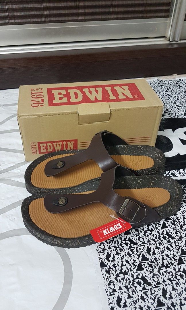 edwin sandals in dark brown 1698484377 6100b68b progressive