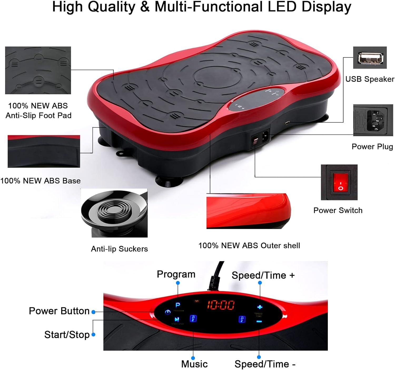 Centra slim portable gym trainer plate platform body shaper exercise fitness 2025
