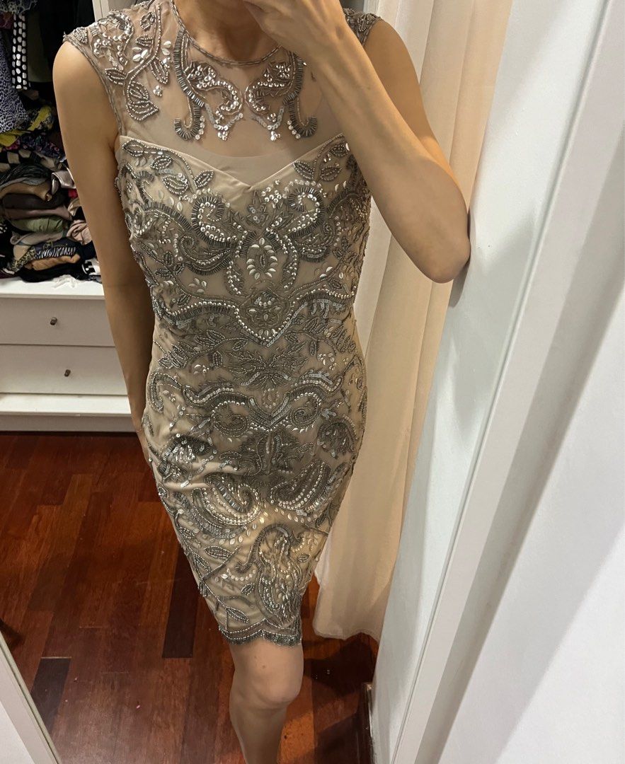 Embellished Dress Women s Fashion Dresses Sets Dresses on Carousell