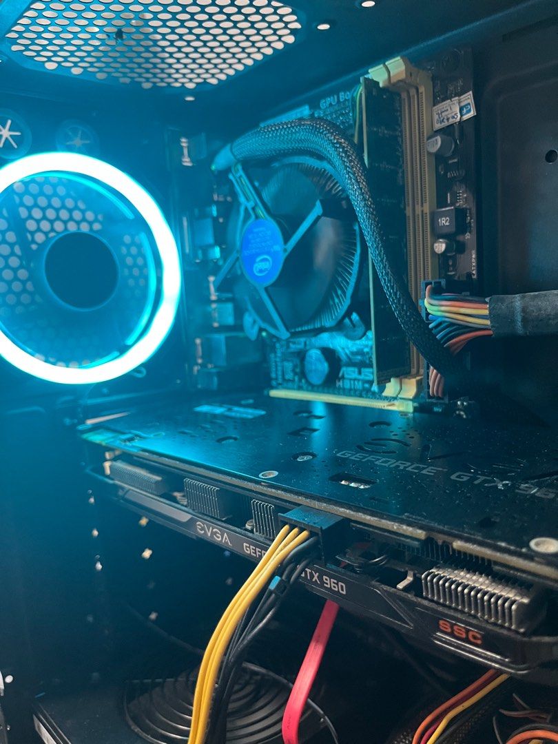EVGA i5 GTX 16GB RAM GAMING PC DESKTOP RGB WORKSTATION STUDENTS