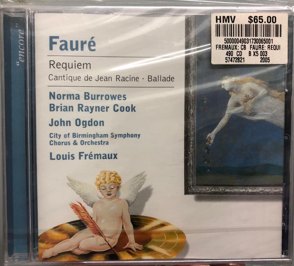 Faure Norma Burrowes Brian Rayner Cook, 興趣及遊戲, 音樂、樂器