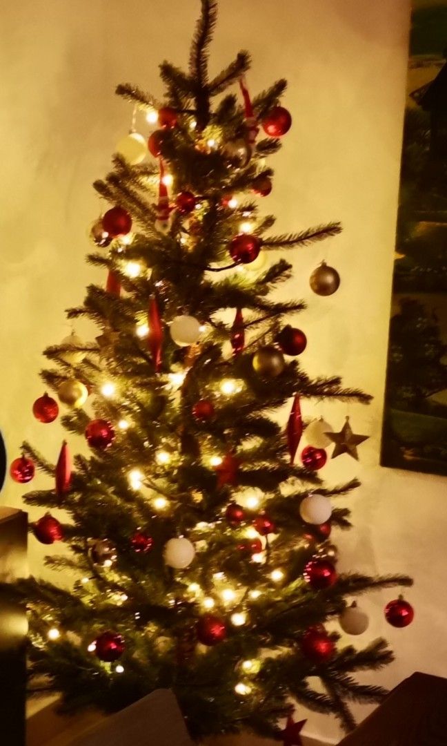 Fejka Christmas tree IKEA 180 CM, Furniture & Home Living, Home Decor