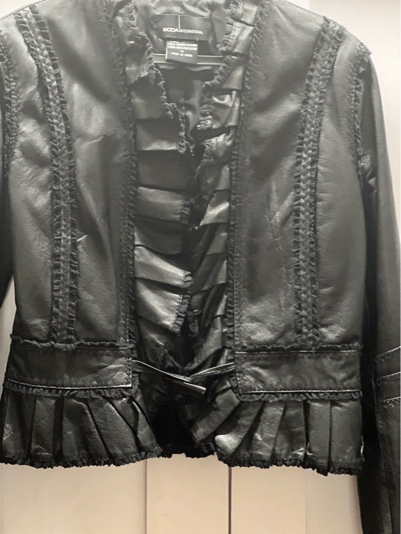 Girly leather hotsell jacket