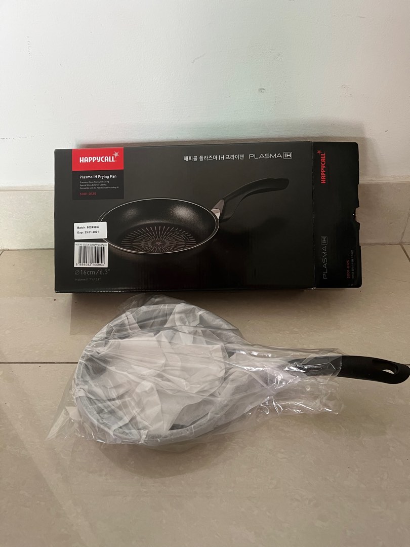 Happycall Plasma Frying Pan 16cm, Furniture & Home Living, Kitchenware ...