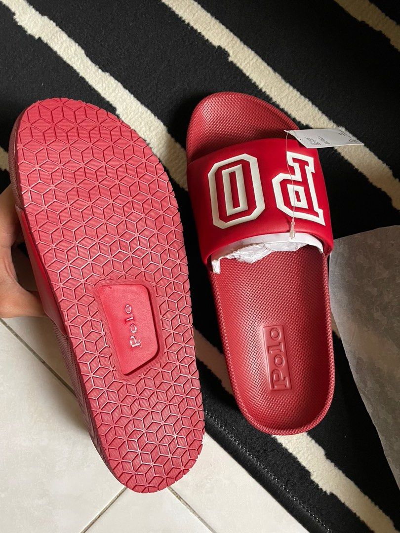 Genuine Polo Ralph Lauren Cayson Slides Men s Fashion Footwear