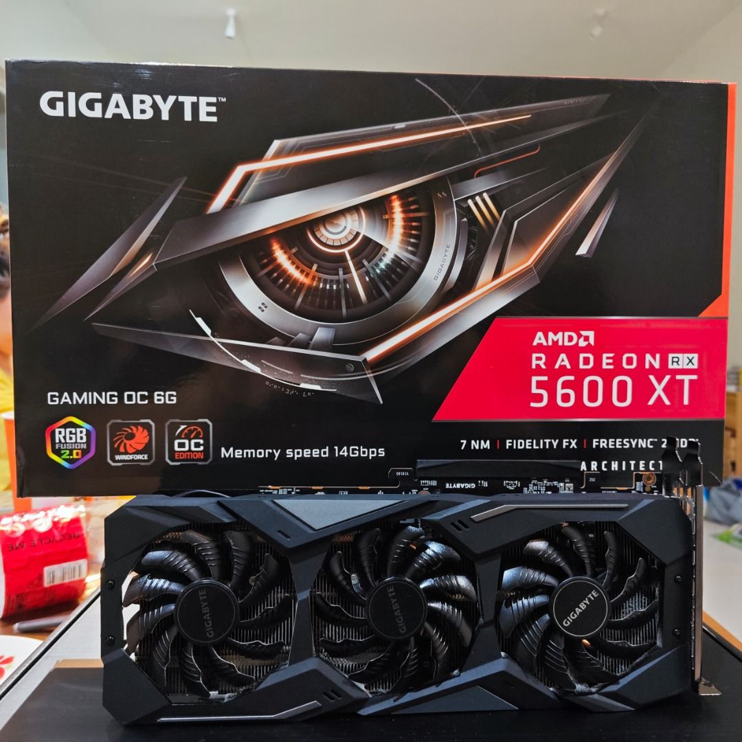 Gigabyte AMD Radeon 5600 XT Gaming OC GPU 6GB Graphics Card