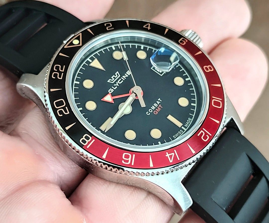 Glycine Combat Sub 42 Men s Dive Watch GMT GL0380