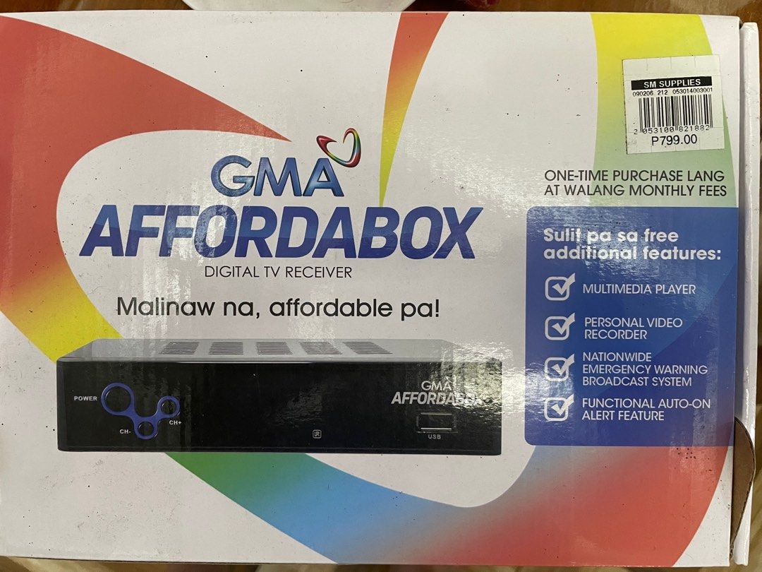 GMA AFFORDABOX REVIEW AND GUIDE HOW TO SETUP (TAGALOG), 52 OFF