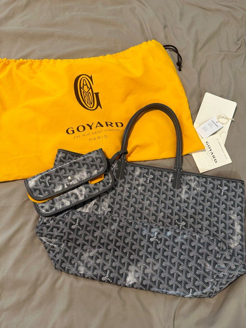 GOYARD Saint Louis Junior Yellow Discontinued from Japan Used