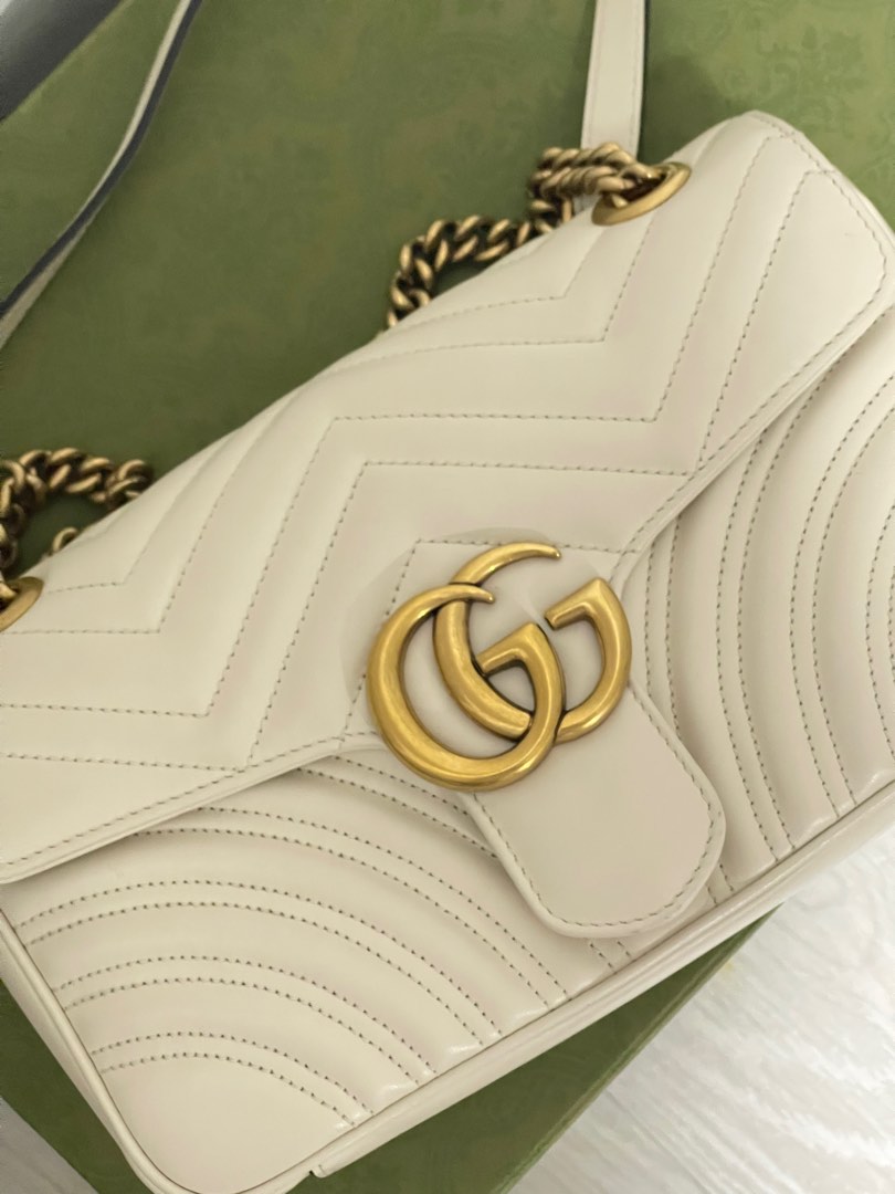 White on sale gucci marmont