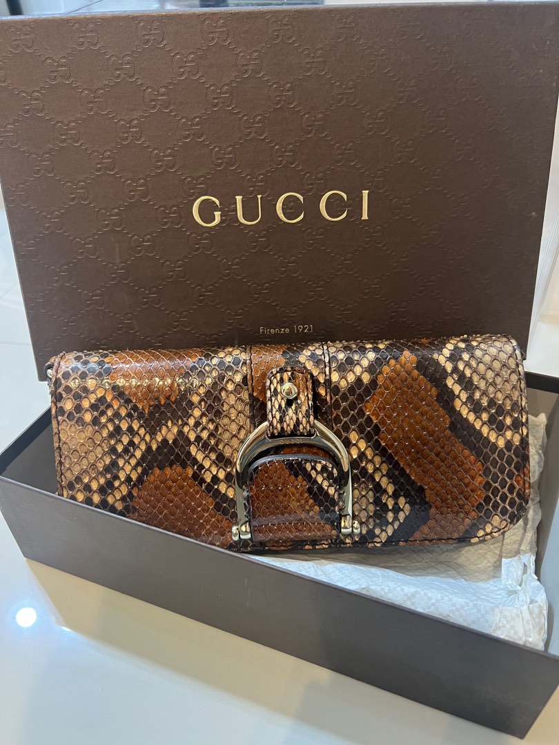 Python top gucci bag