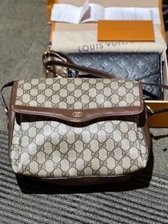 Vintage Gucci Shoulder Bag, Luxury, Bags & Wallets on Carousell