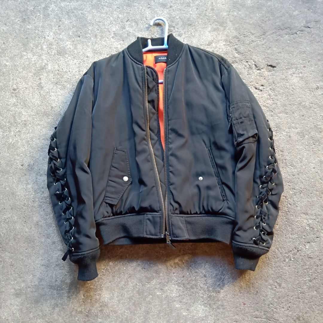 G.V.G.V. LACE UP MA-1 BLOUSON 42-