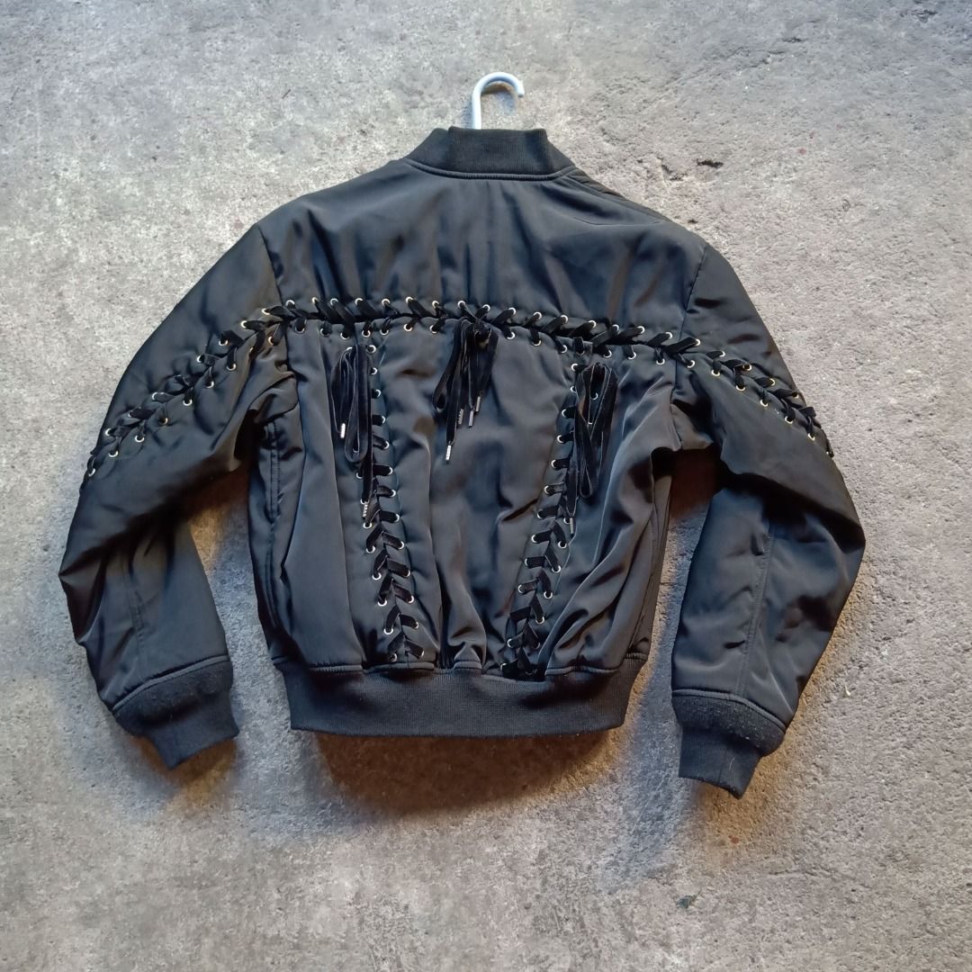 G.V.G.V MA-1 Laceup blouson x Japanese Brand