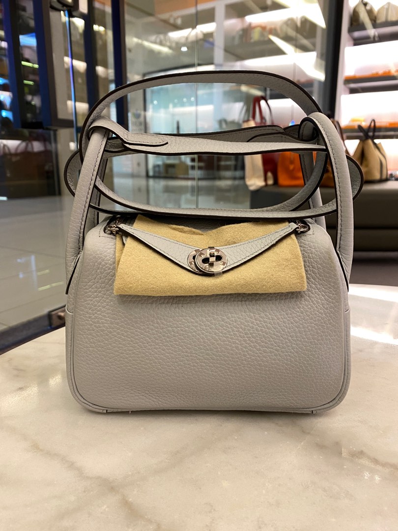 Hermes lindy blue new arrivals