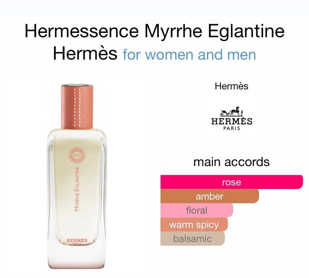 HERMES MURRHE EGLANTINE EDT 100ML Beauty Personal Care