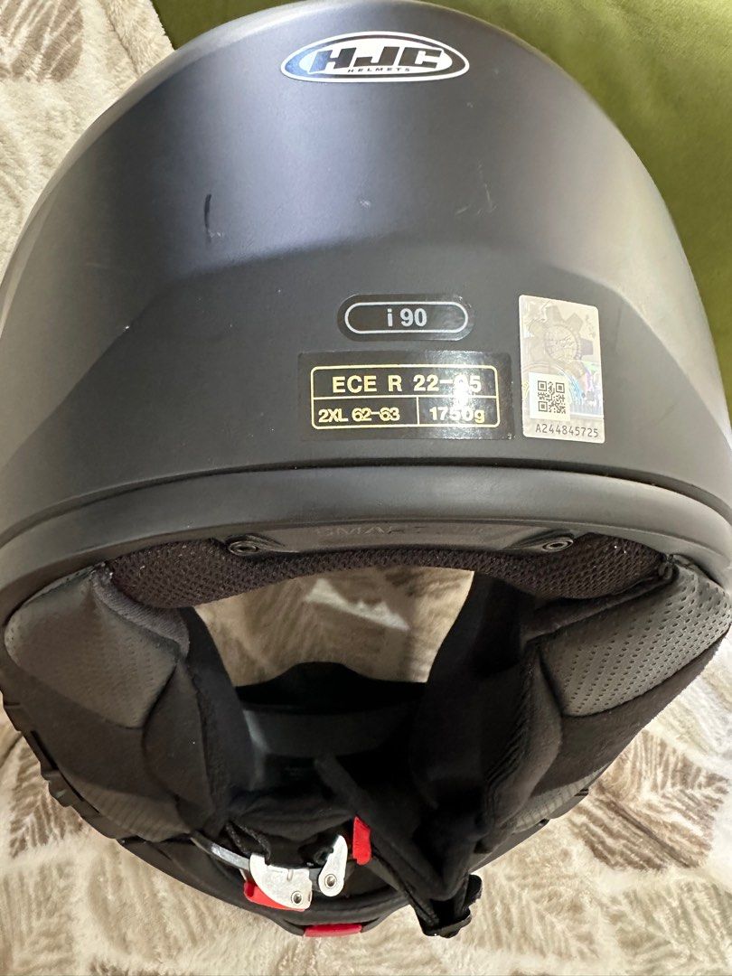 HJC Modular Helmet Matte Black, Motorbikes, Motorbike Parts