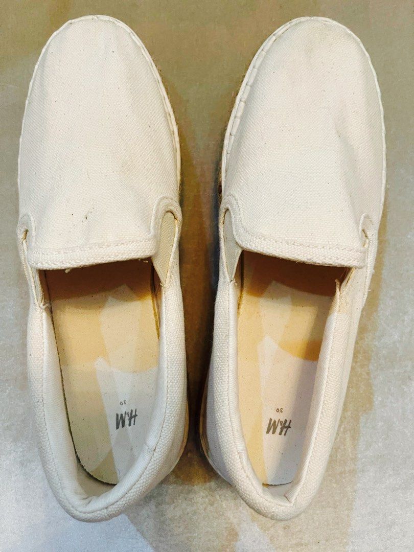 H M Slip On beige color EU39 UK6 Women Women s Fashion Footwear