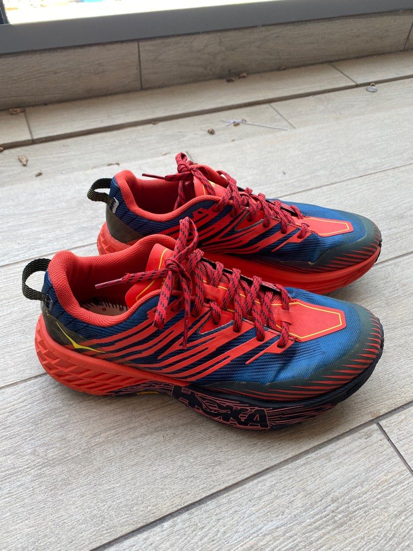 Hoka One Speed Goat 4 Trail Running Shoe, Luxury, Sneakers & Footwear