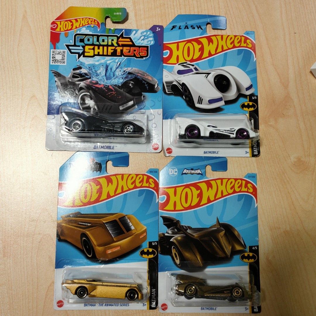 Hot Wheels Batmobile Set of NEW, Hobbies Toys, Toys Games on