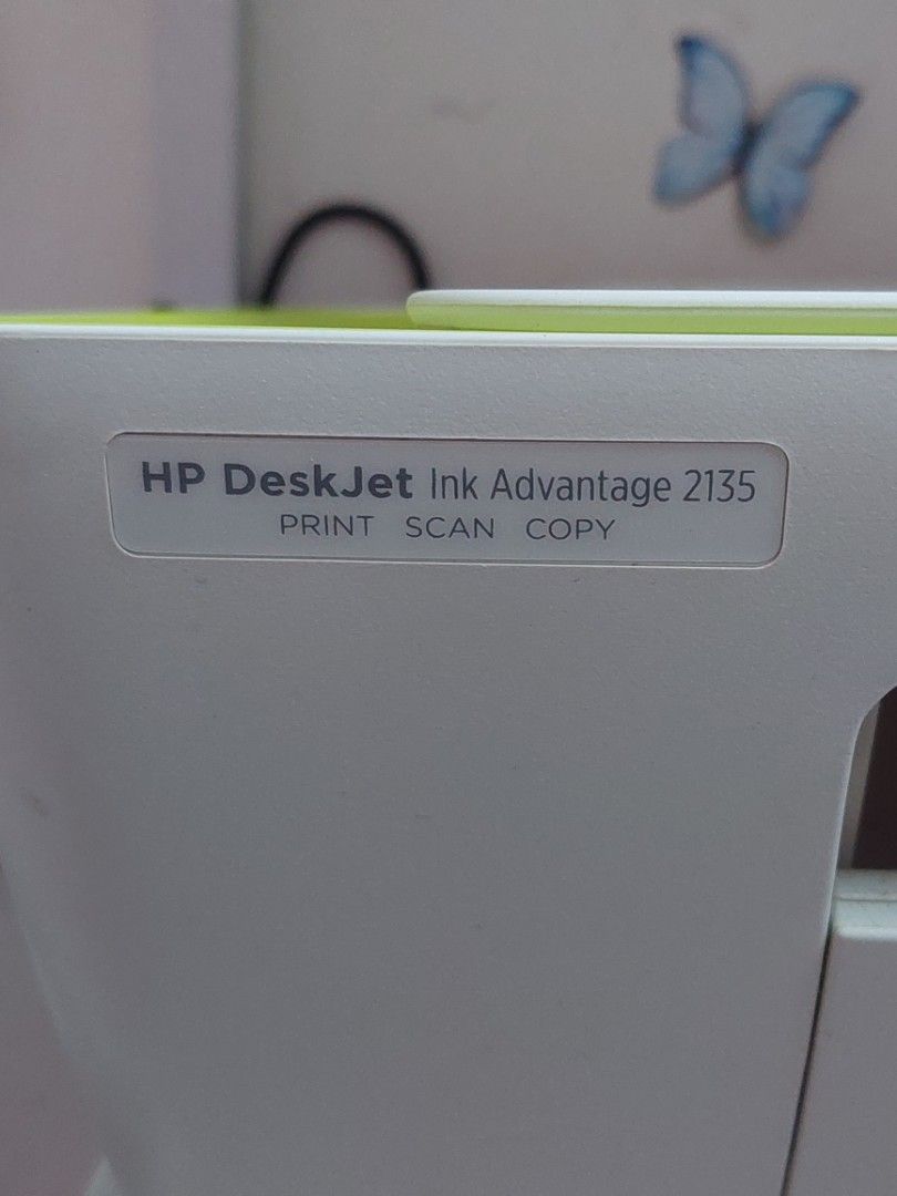 HP Deskjet Ink Advantage 2135, Computers & Tech, Printers, Scanners ...